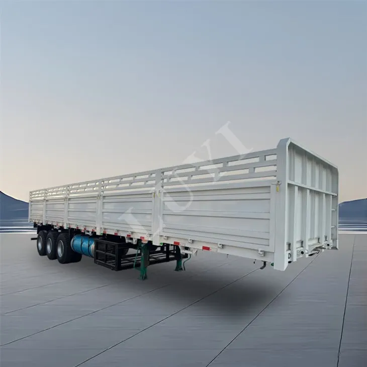 3 - AXLE 1.5 - Sideboard Meter Sider Semi - Trailer, รถพ่วงขนาด 80 ตัน