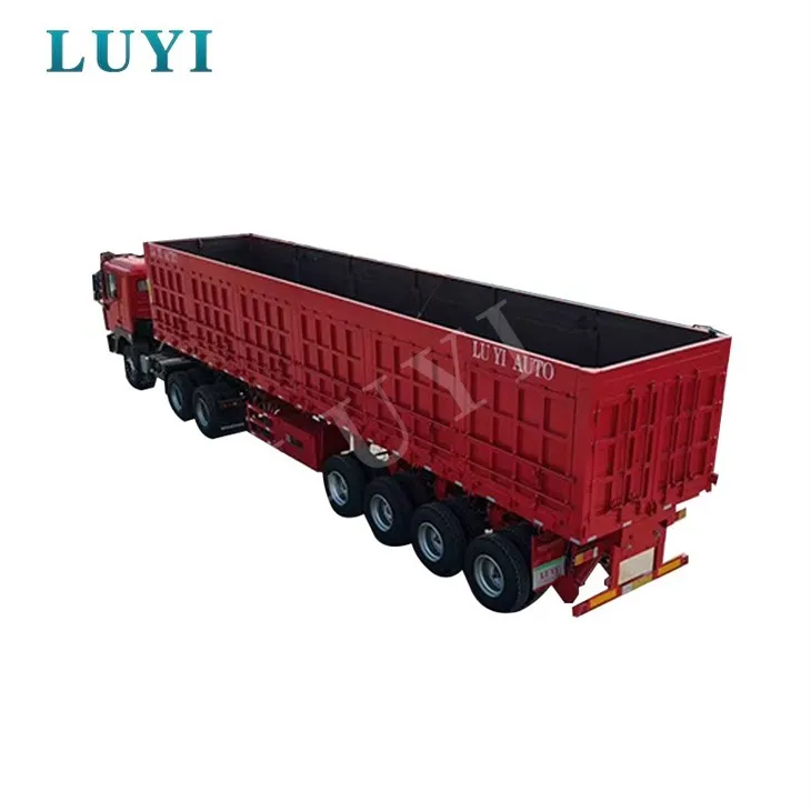 รถพ่วงกึ่งพ่วงด้านข้างแบบกำหนดเองได้โดยตรง